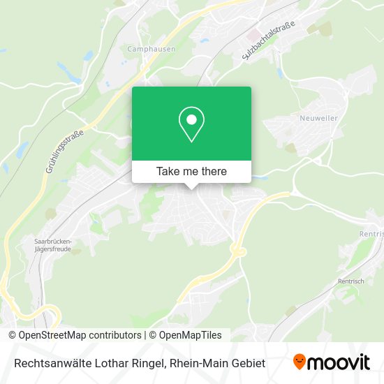 Карта Rechtsanwälte Lothar Ringel