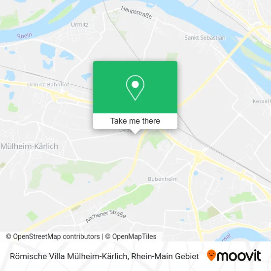 Карта Römische Villa Mülheim-Kärlich