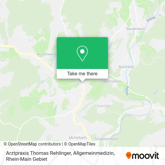 Карта Arztpraxis Thomas Rehlinger, Allgemeinmedizin