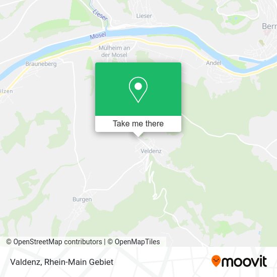 Карта Valdenz
