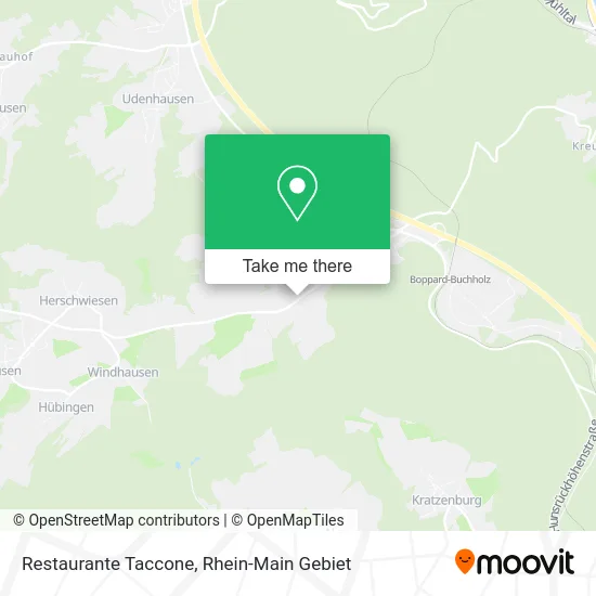 Карта Restaurante Taccone