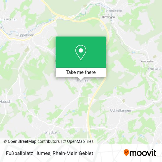 Карта Fußballplatz Humes