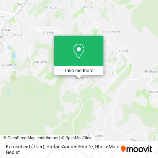Карта Kernscheid (Trier), Stefan-Andres-Straße