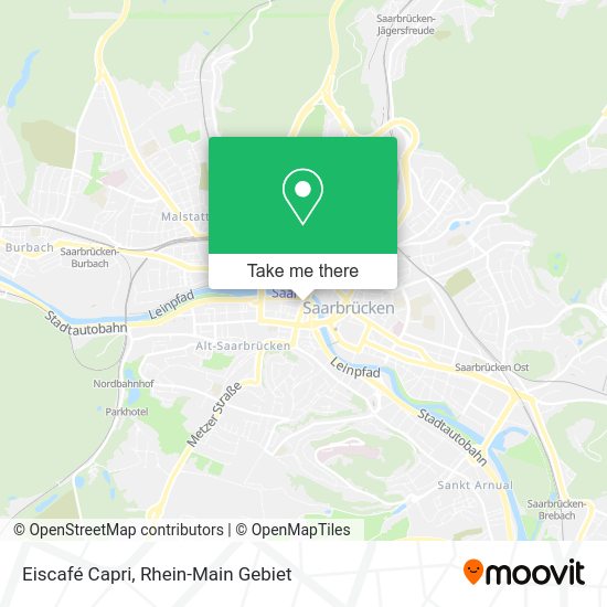 Карта Eiscafé Capri