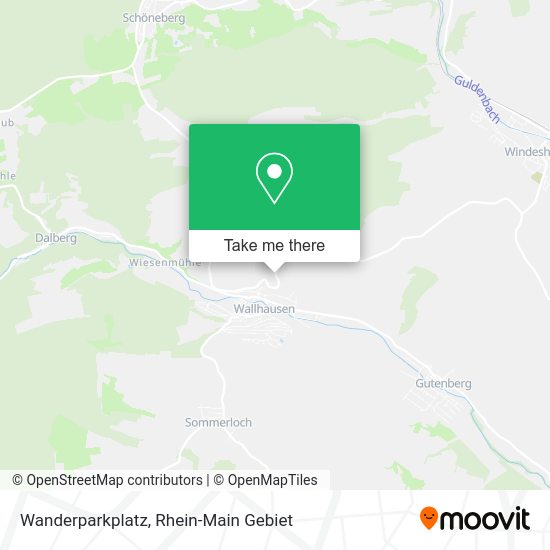 Карта Wanderparkplatz