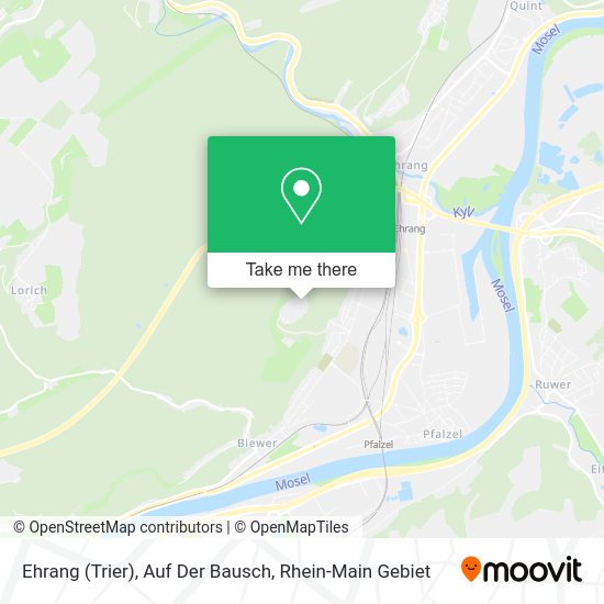 Карта Ehrang (Trier), Auf Der Bausch