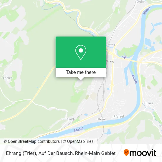 Карта Ehrang (Trier), Auf Der Bausch