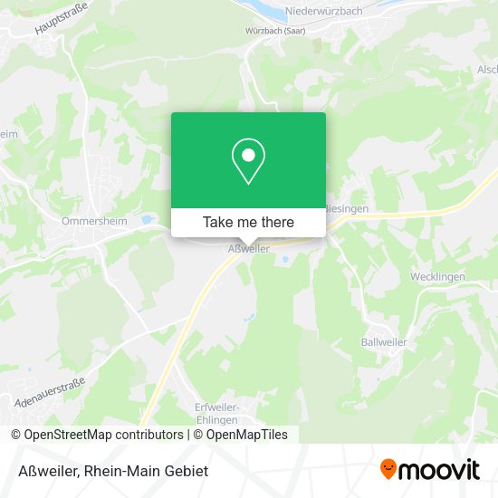 Карта Aßweiler