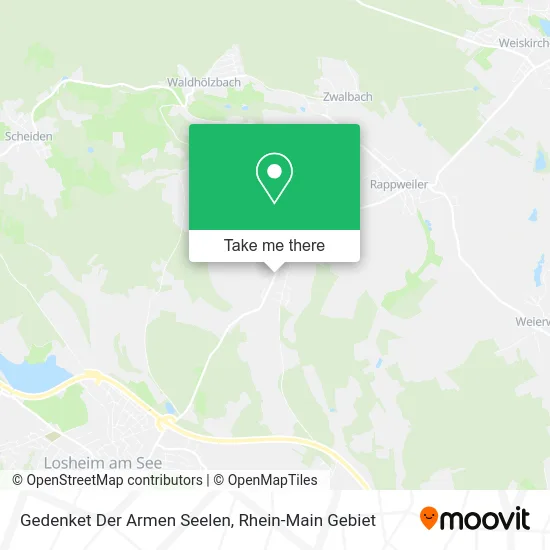Карта Gedenket Der Armen Seelen