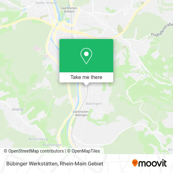 Карта Bübinger Werkstätten