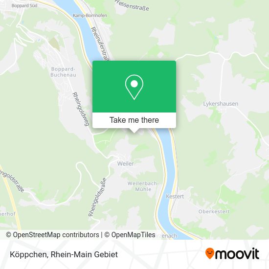 Карта Köppchen
