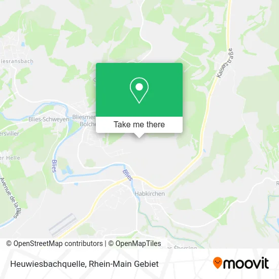 Карта Heuwiesbachquelle