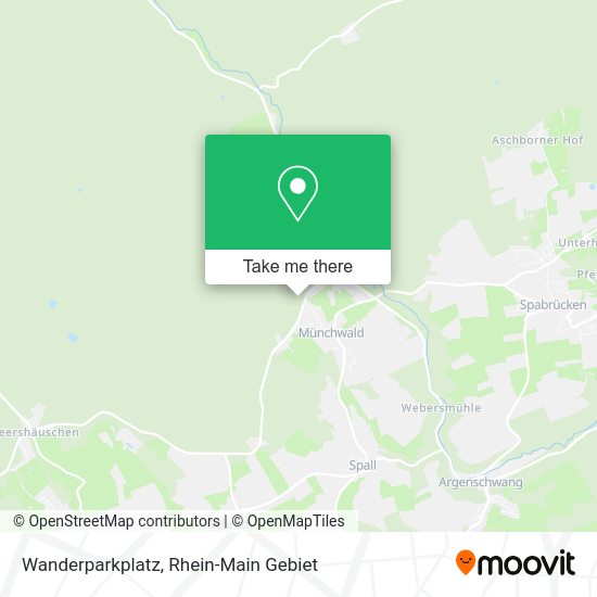 Карта Wanderparkplatz