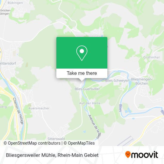 Карта Bliesgersweiler Mühle
