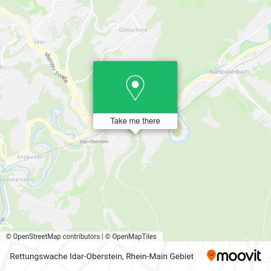 Карта Rettungswache Idar-Oberstein