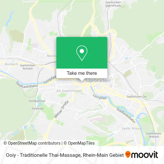 Карта Ooiy - Traditionelle Thai-Massage