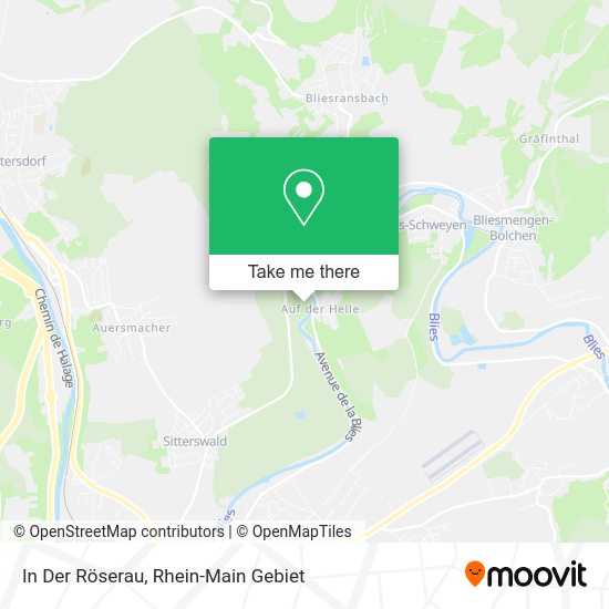 Карта In Der Röserau