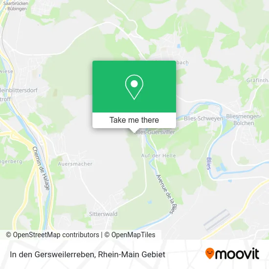 Карта In den Gersweilerreben