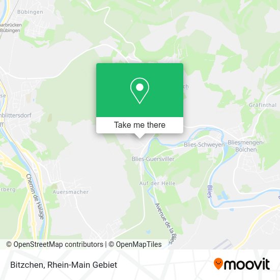 Карта Bitzchen