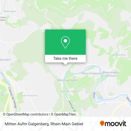 Карта Mitten Aufm Galgenberg