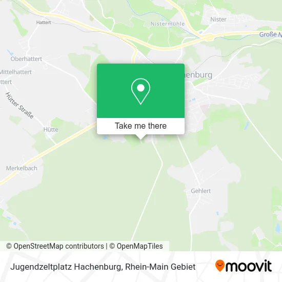 Карта Jugendzeltplatz Hachenburg