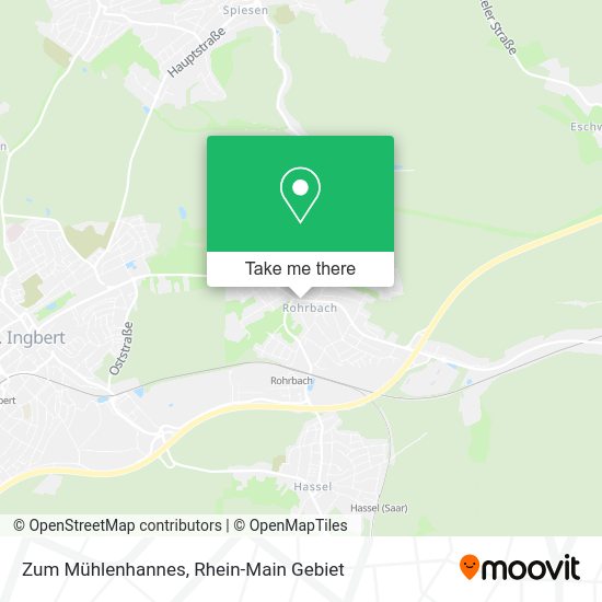 Карта Zum Mühlenhannes