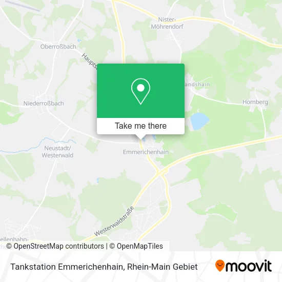 Карта Tankstation Emmerichenhain