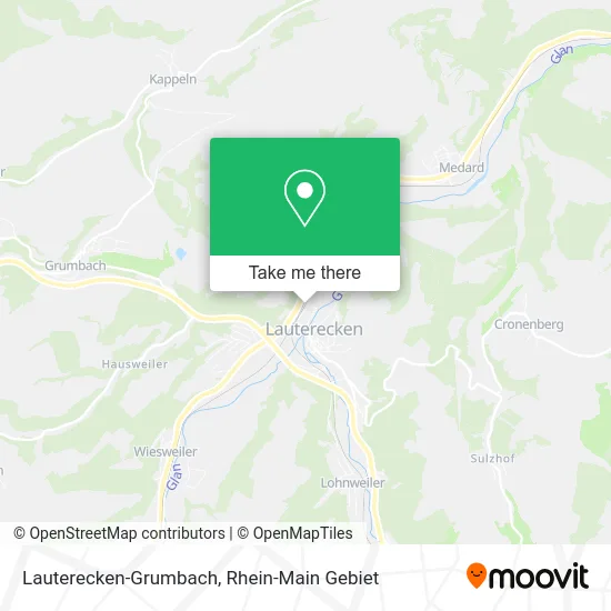 Карта Lauterecken-Grumbach