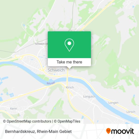 Карта Bernhardskreuz