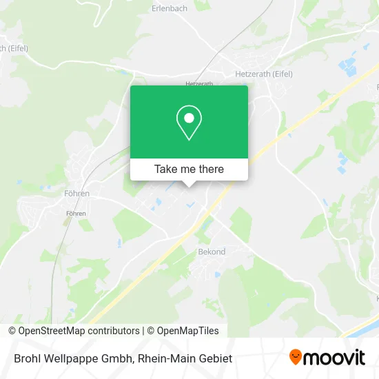 Карта Brohl Wellpappe Gmbh