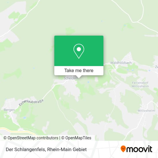 Карта Der Schlangenfels