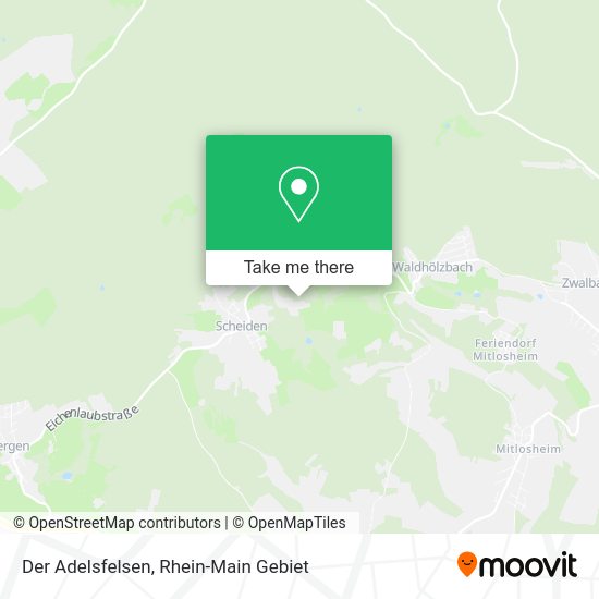 Карта Der Adelsfelsen