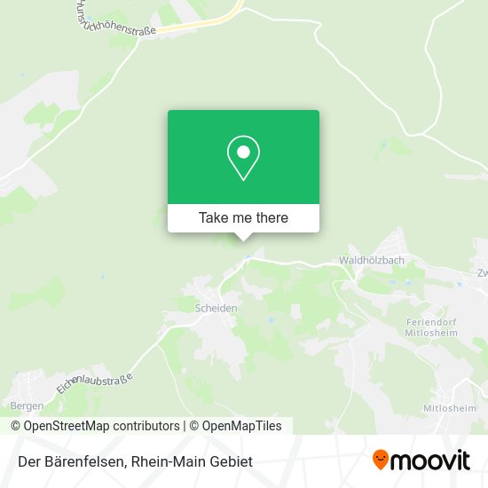 Карта Der Bärenfelsen
