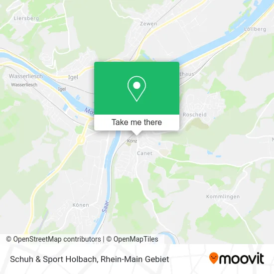 Карта Schuh & Sport Holbach