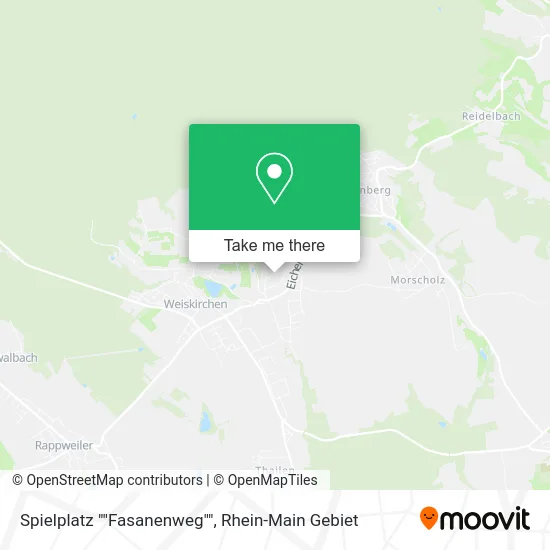 Карта Spielplatz ""Fasanenweg""