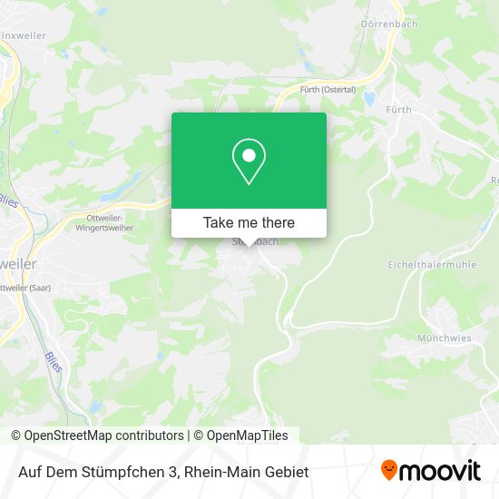 Карта Auf Dem Stümpfchen 3