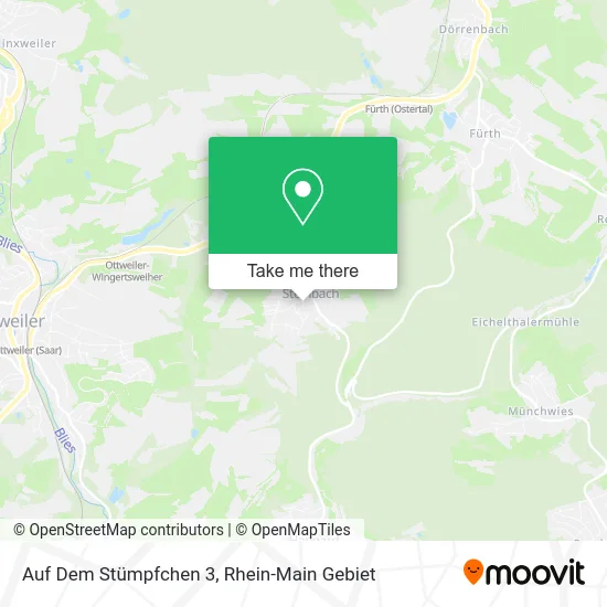 Карта Auf Dem Stümpfchen 3