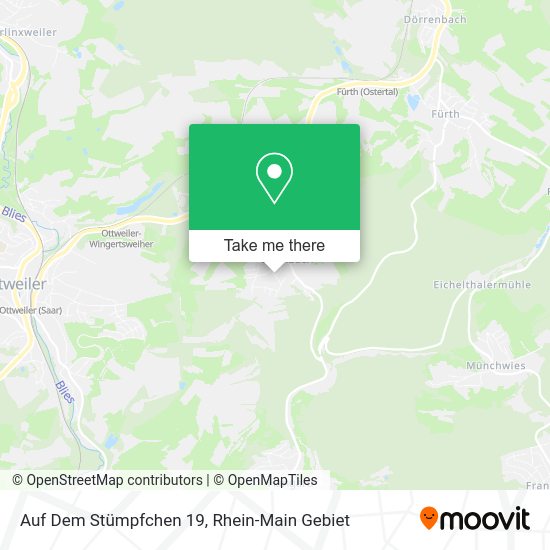 Карта Auf Dem Stümpfchen 19