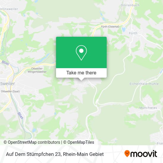 Карта Auf Dem Stümpfchen 23