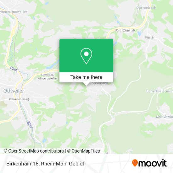 Карта Birkenhain 18