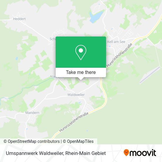 Карта Umspannwerk Waldweiler