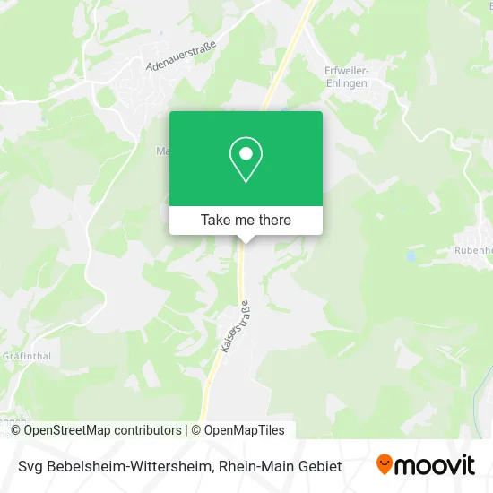 Карта Svg Bebelsheim-Wittersheim