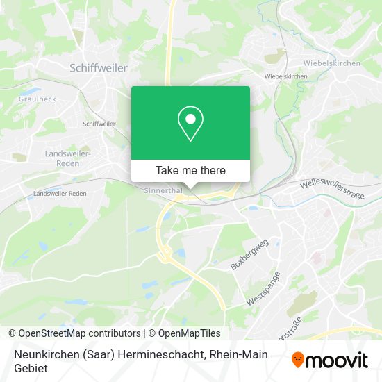 Карта Neunkirchen (Saar) Hermineschacht