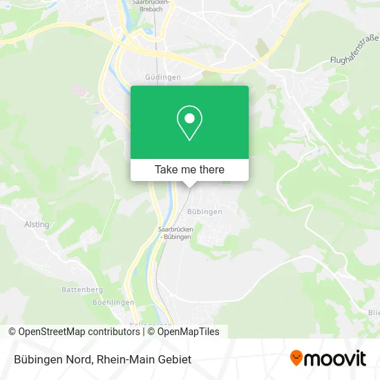 Карта Bübingen Nord