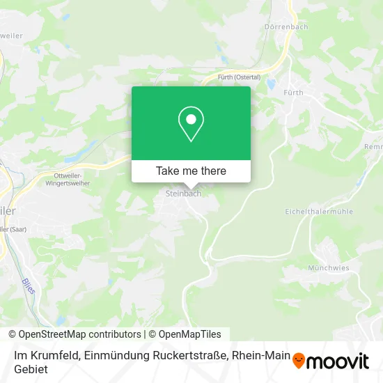 Im Krumfeld, Einmündung Ruckertstraße map