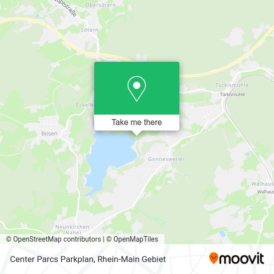 Карта Center Parcs Parkplan