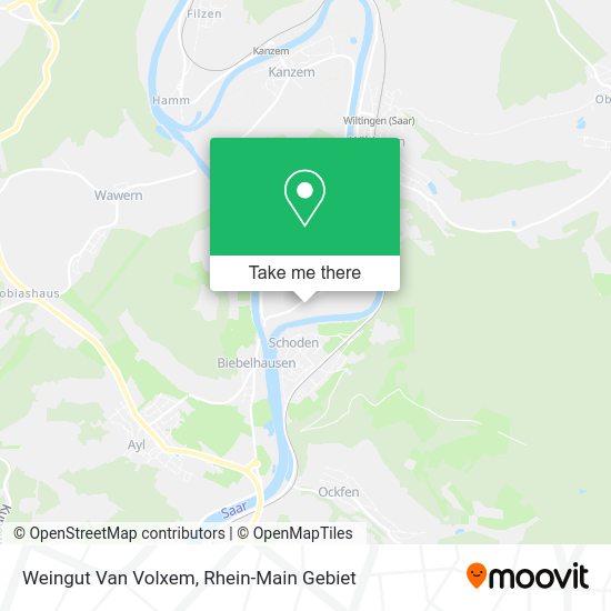 Карта Weingut Van Volxem