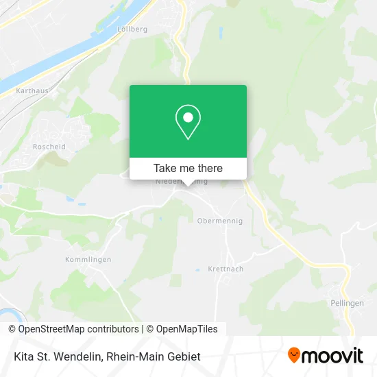 Карта Kita St. Wendelin