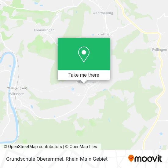 Карта Grundschule Oberemmel