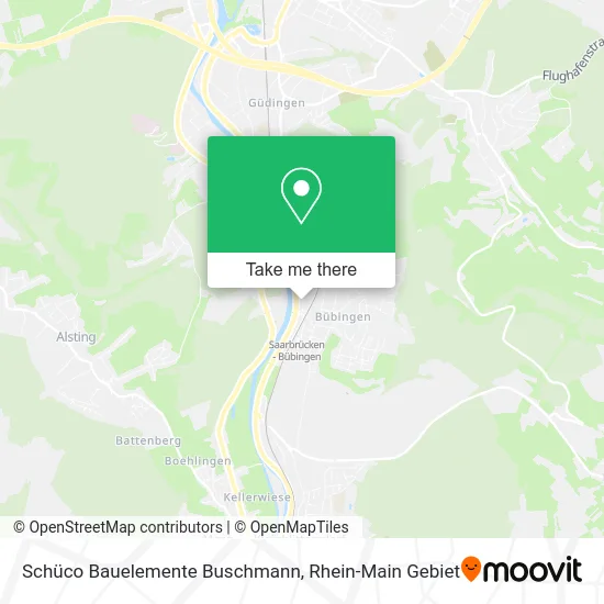 Карта Schüco Bauelemente Buschmann